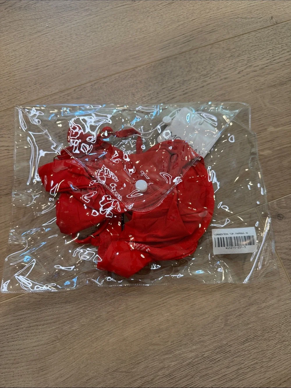 Monday Swimwear red underwire